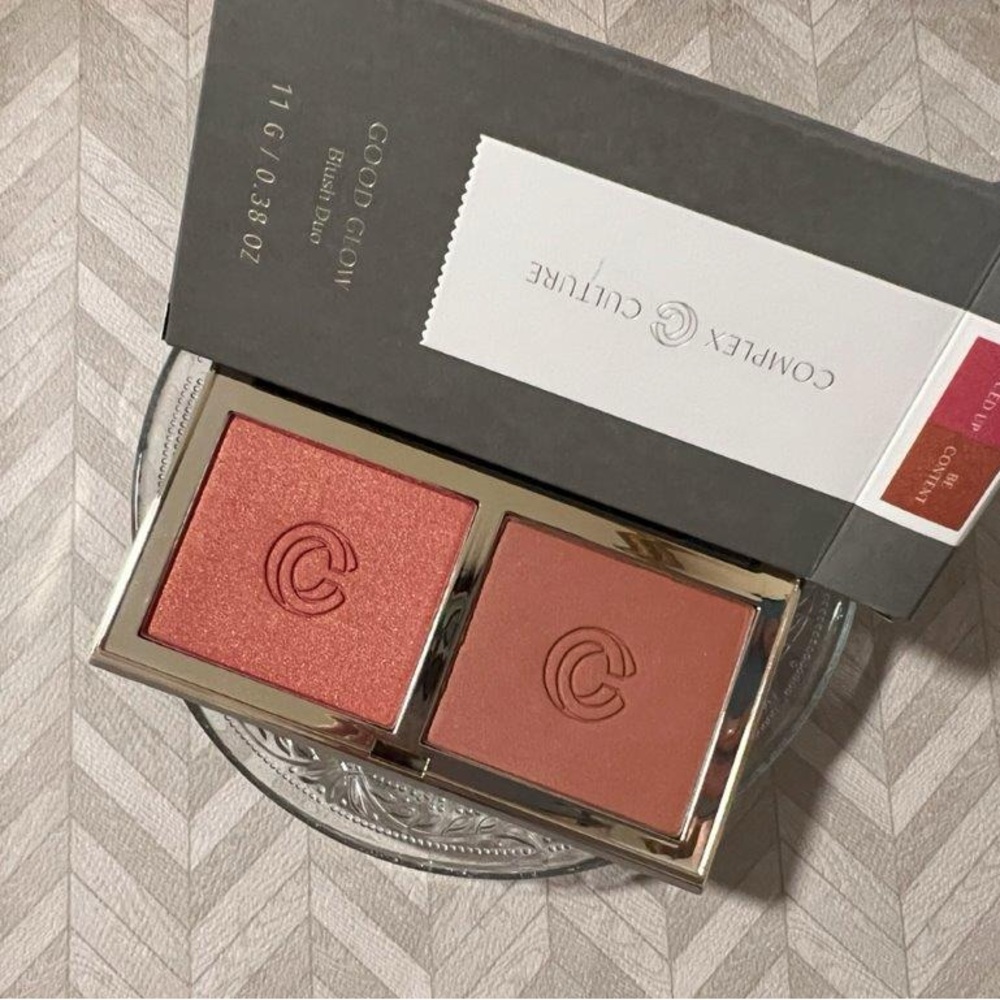 Complex Culture Good Glow Blush Duo - Coral and Peach